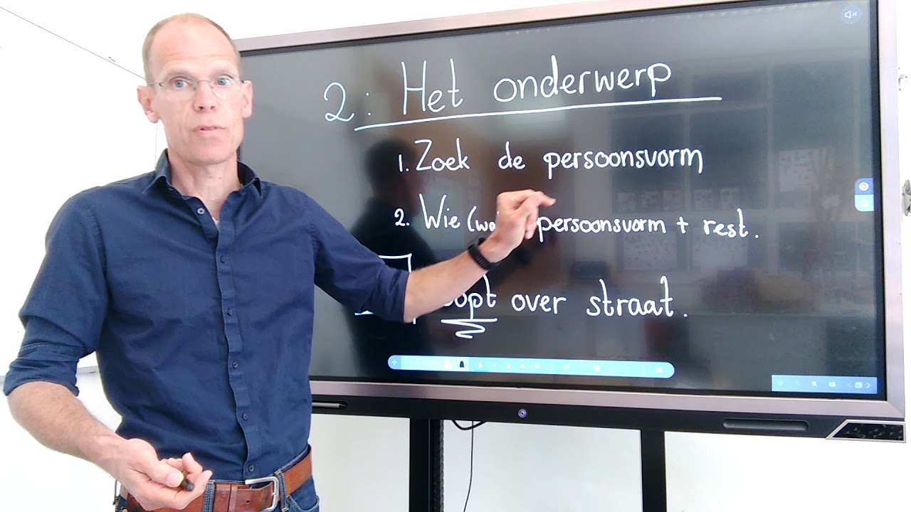 Taal: zinsontleding 2: het onderwerp