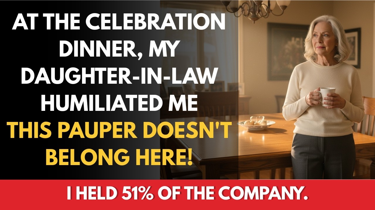 At Family Dinner, My Daughter-in-Law Called Security on Me — She Had No Idea Who Owned the Table