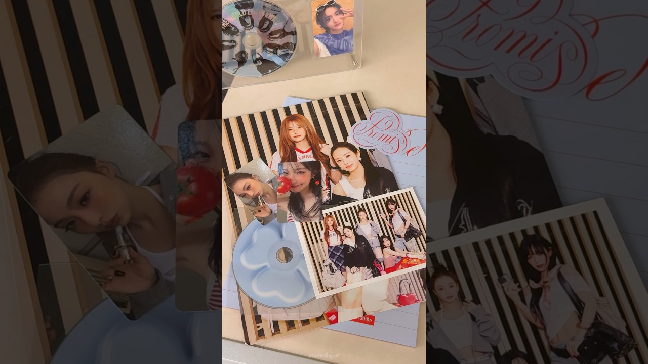 unbox fromis_9 &ldquo;from our 20&rsquo;s&rdquo; with me #kpopshorts #fromis_9 #unboxing #kpopunboxing #kpopedit