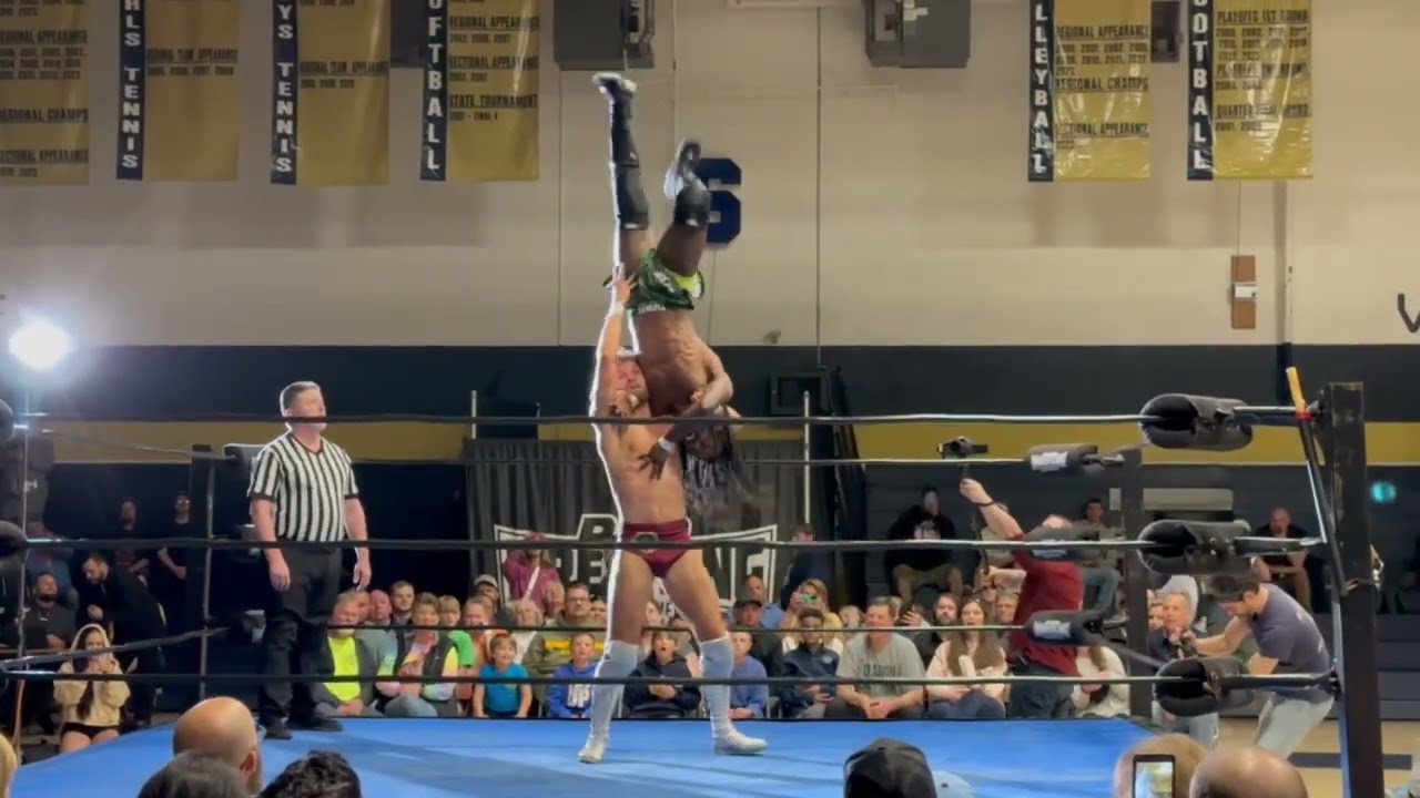 TYLER SHOOP vs Adrian Thomas PWE Wrestling for Recovery 3: 03/23/24