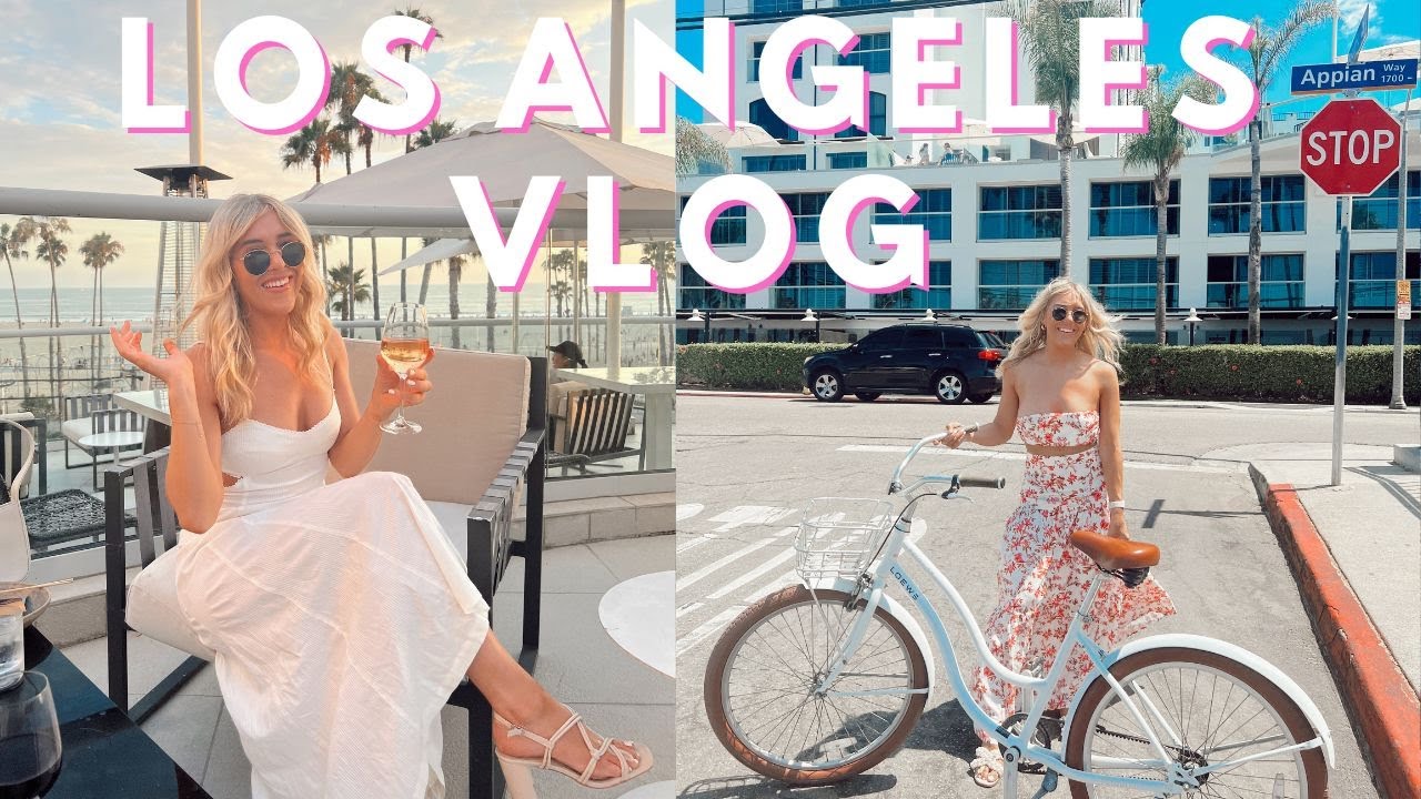 LOS ANGELES TRAVEL VLOG! WHAT TO DO IN LA; SANTA MONICA, VENICE BEACH, MELROSE, ABBOT KINNEY, MALIBU