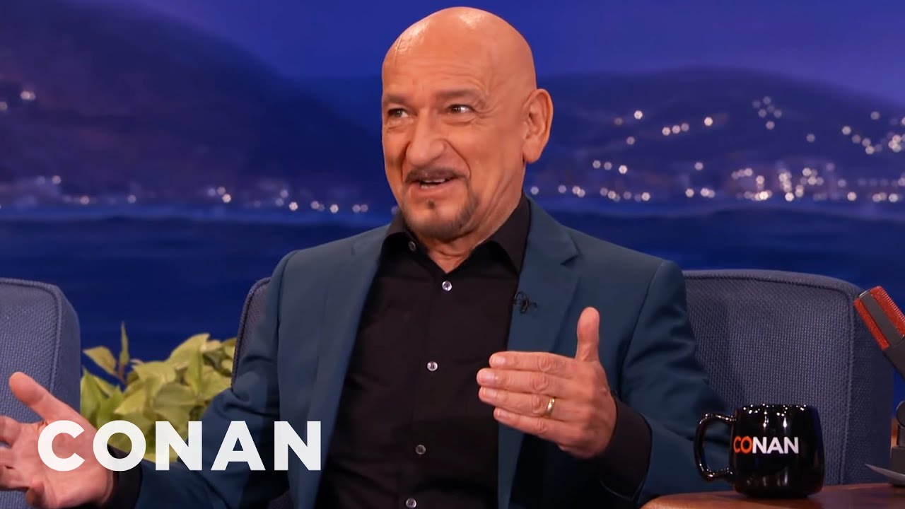 John Lennon & Ringo Starr Urged Sir Ben Kingsley To Be A Pop Star | CONAN on TBS