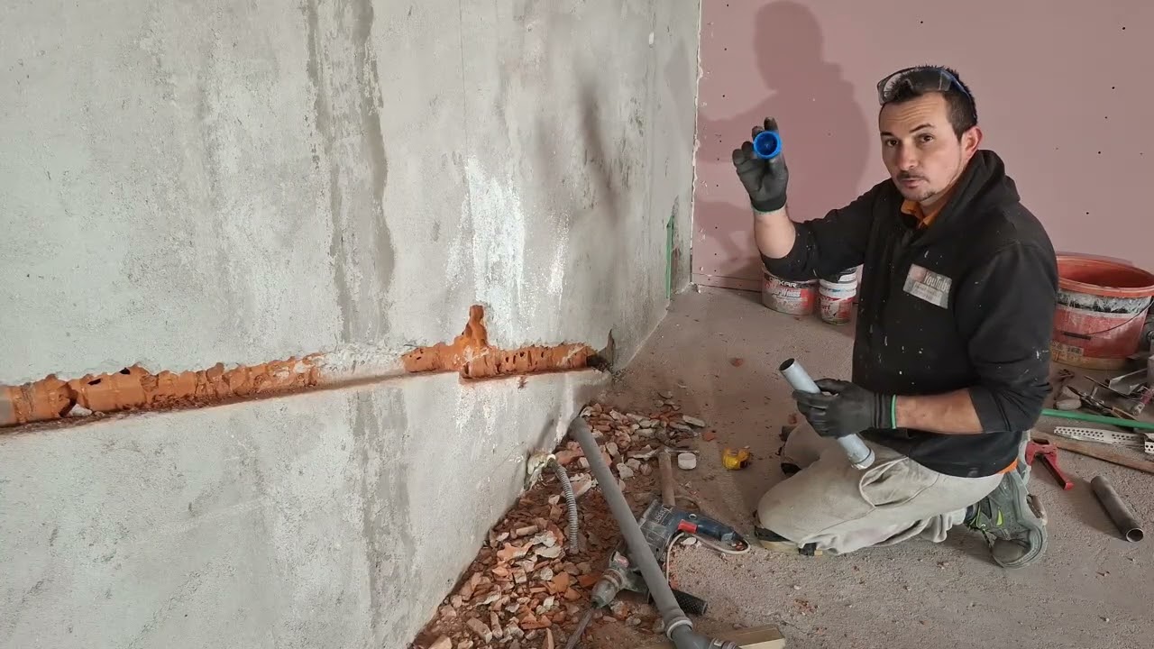 Amenajare sală,constructie nouă/Ep 11.Finalizare instalatie sanitară,scurgere AC + închidere șanțuri