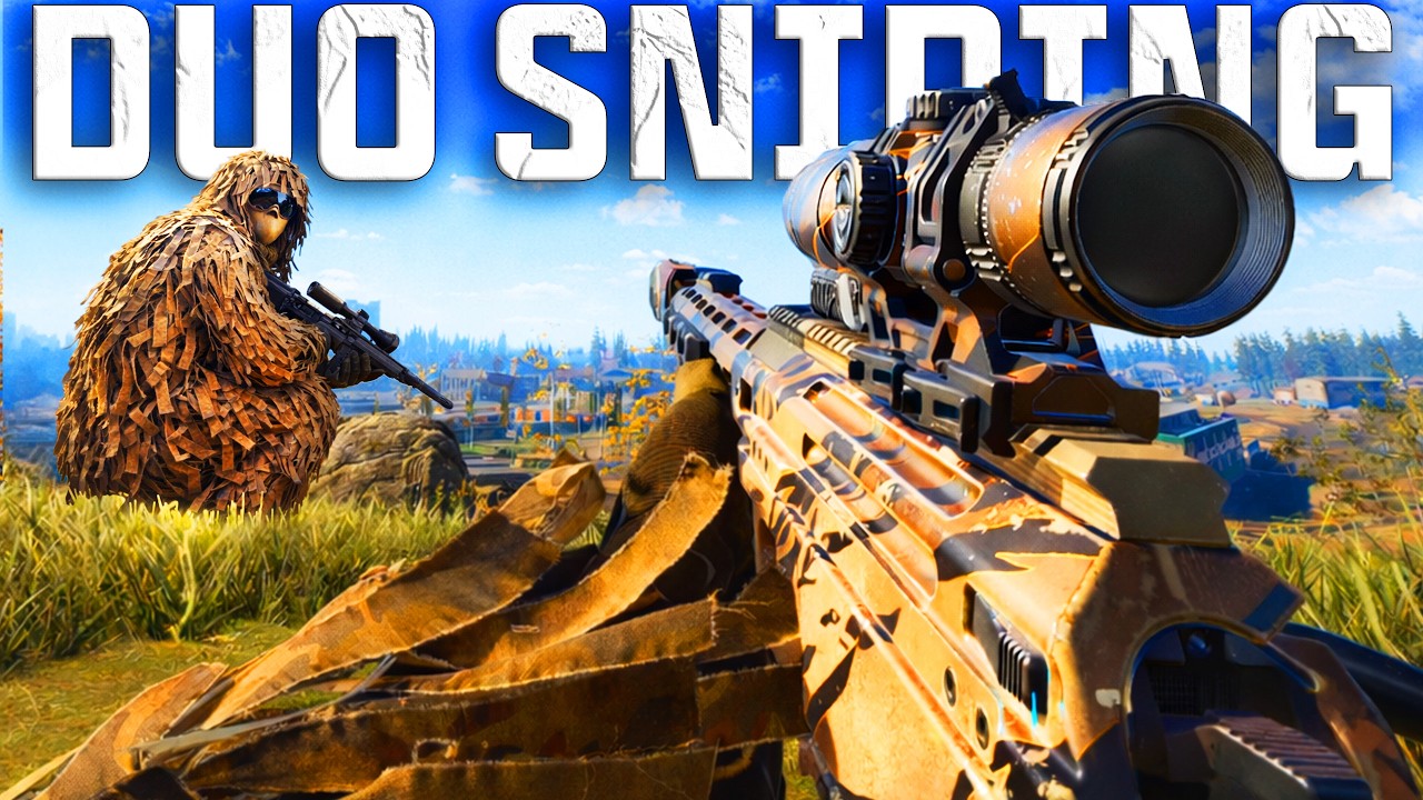 The #1 Ghillie Sniper Duo OBLITERATES Sweaty Squads in Warzone!