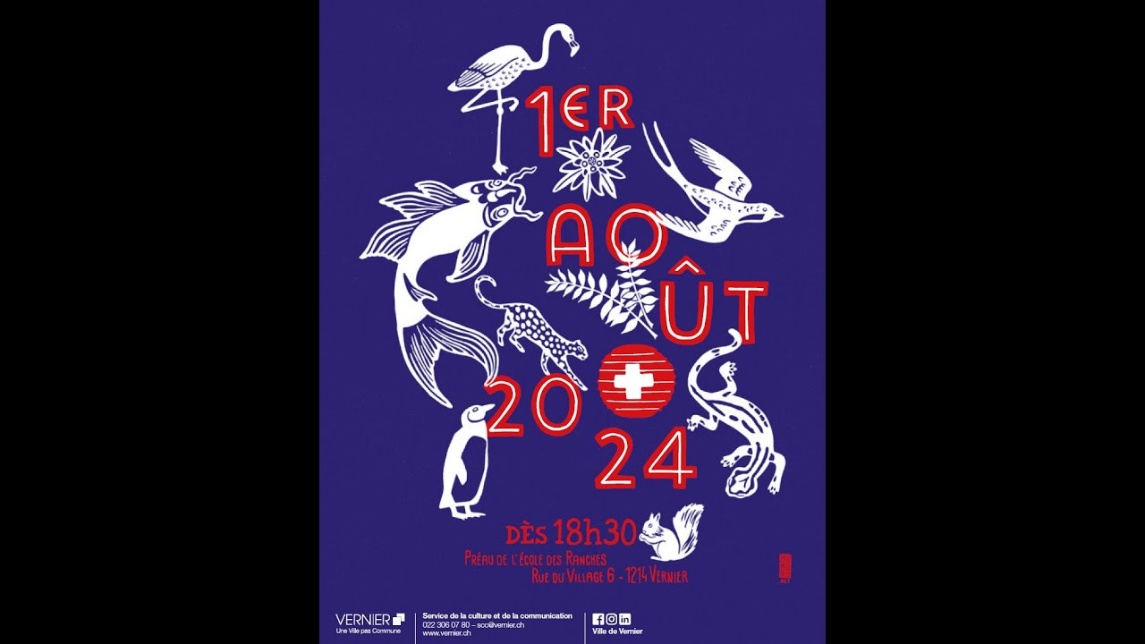 1er août 2024 Ville de Vernier Fête nationale #1