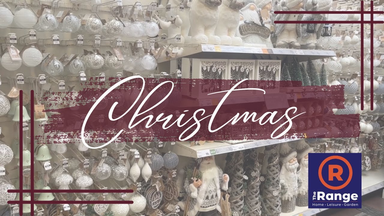 CHRISTMAS HAS LANDED AT THE RANGE 2023 - ITS THE BEST ONE YET - Farmhouse/ Candy Cane/  Emerald