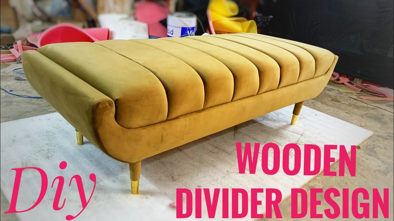 Wooden divider Design #Sofamaking #3seatersofa #bestsofacumbed #woodenbed #sofacumbed