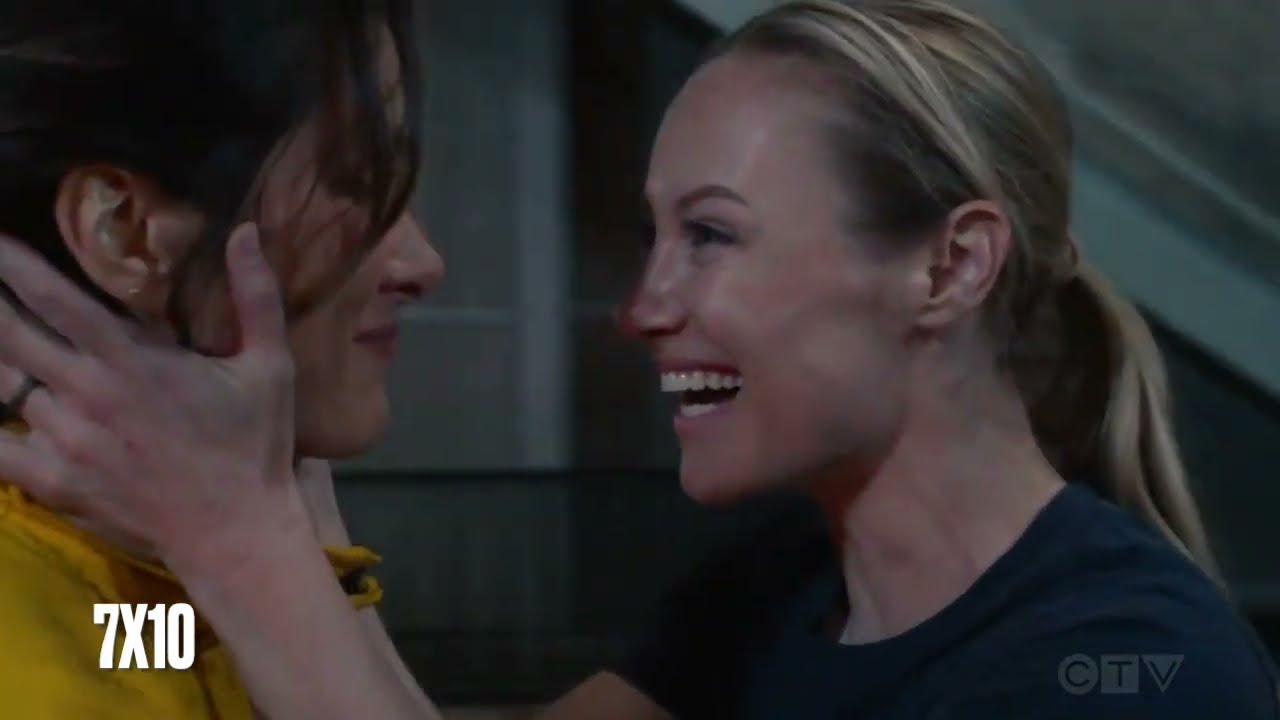 All Maya and Carina kisses from SEASON 7 of Station 19 #MARINA