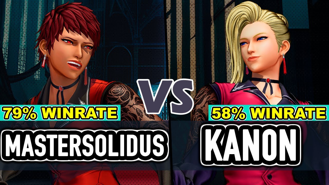 KOF XV ▰ MASTERSOLIDUS (O.Yashiro/Vice/Heidern) vs KAN0N (Goenitz/Vice/Mature)