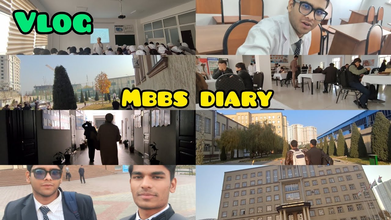 🇹🇯🇮🇳A Day in My Life as an MBBS Student in Dushanbe | Tajikistan Vlog