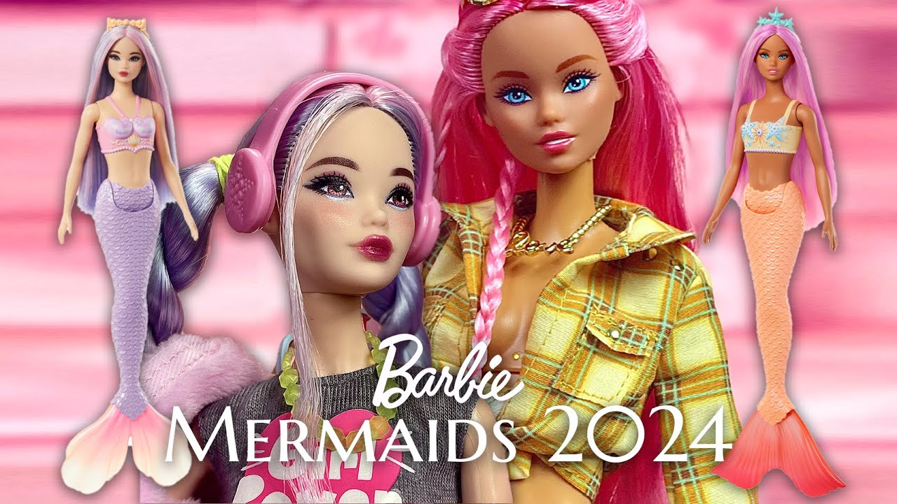 Barbie SIRENE viso ODILE! - Recensione e TRASFORMAZIONE in umane! STUPENDE!! | ToysExpression