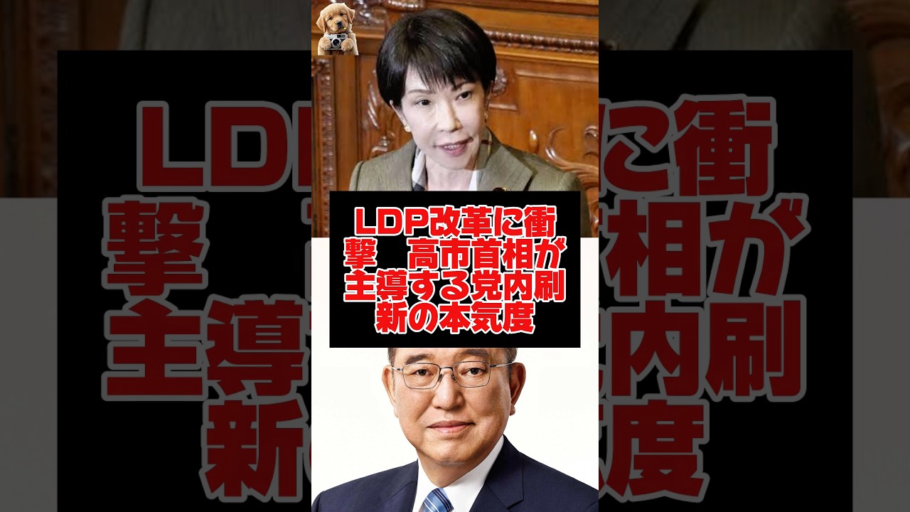 LDP改革に衝撃　高市首相が主導する党内刷新の本気度
