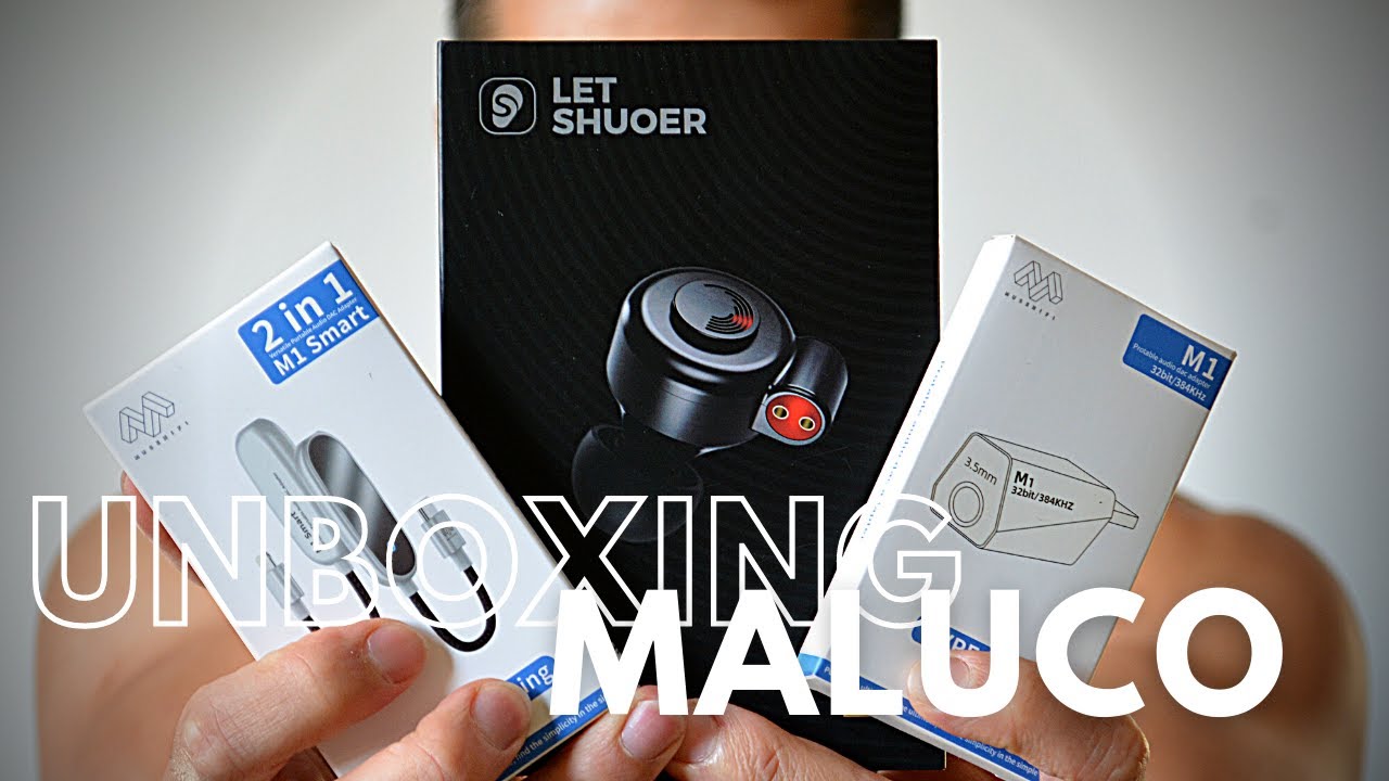 [Áudio - Unboxing Maluco] LetShuoer D13, Muse M1, M1 Smrt - Primeiras impressões [Desencaixotamento]