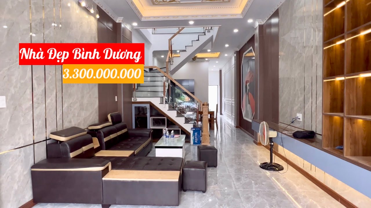 Nhà Đẹp 4x18m, 1 Trệt 1 Lầu, 5 Phòng Ngủ
