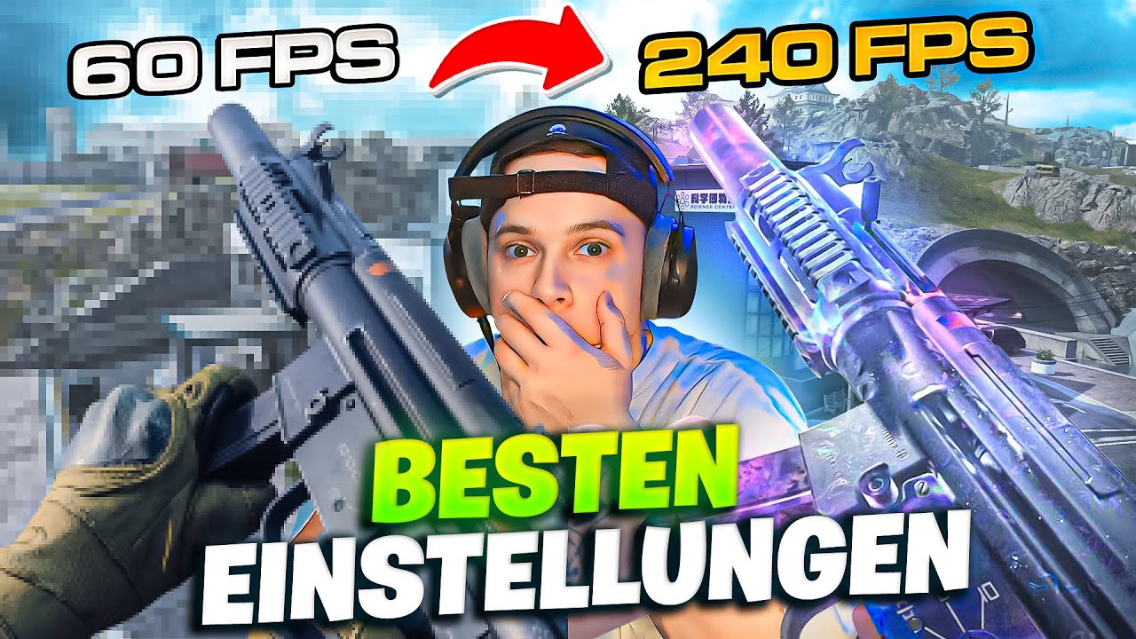 Die BESTEN Warzone 2 Settings ! ⚙️ (Season 6) (Max. FPS, Maus & Tastatur, Audio etc.)