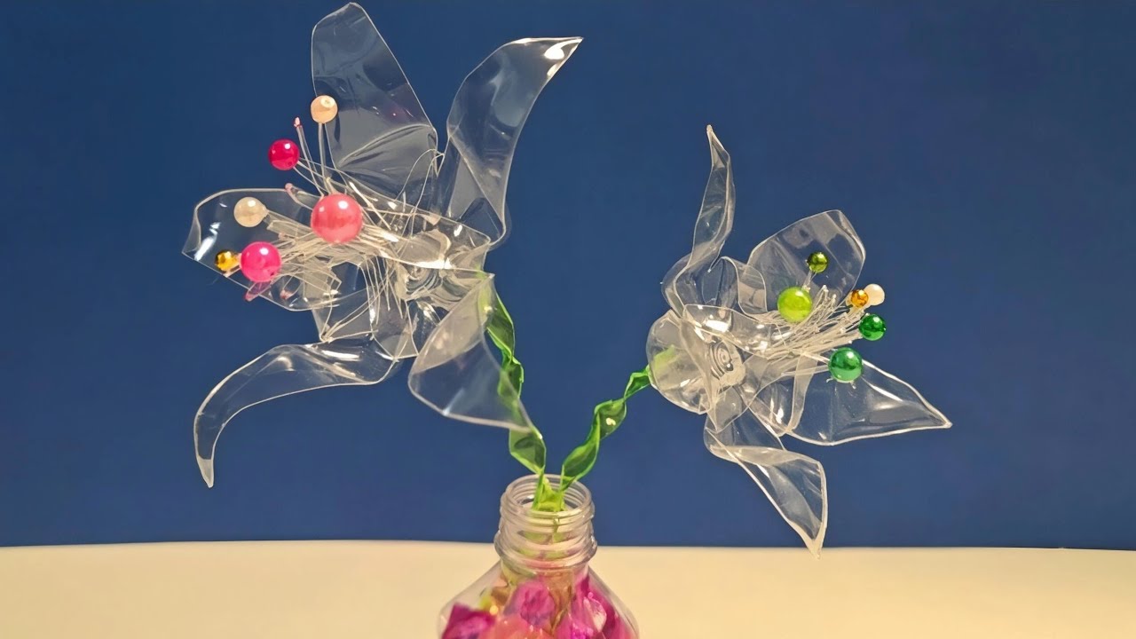 Plastic Bottle Into Flowers DIY 塑膠瓶花 (EP57) 
