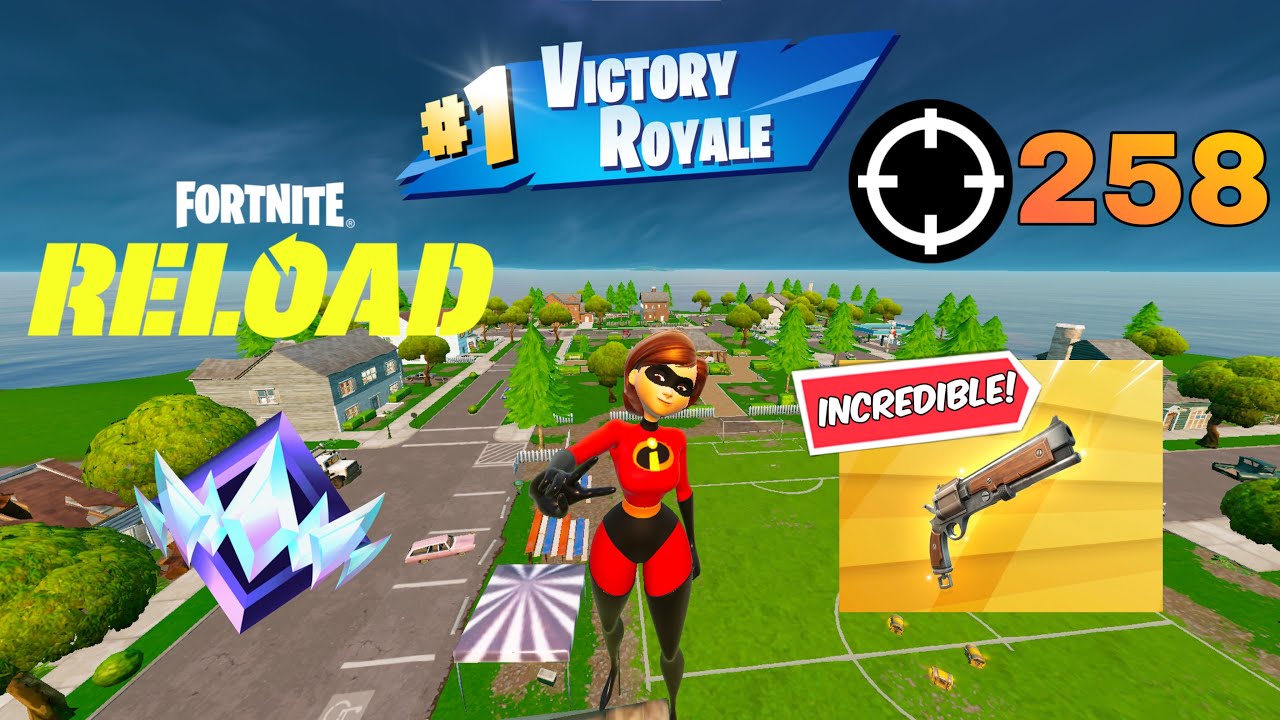 OG Fortnite Reload | High Kill Gameplay | *NEW* Mrs. Incredible Skin | Keyboard & Mouse