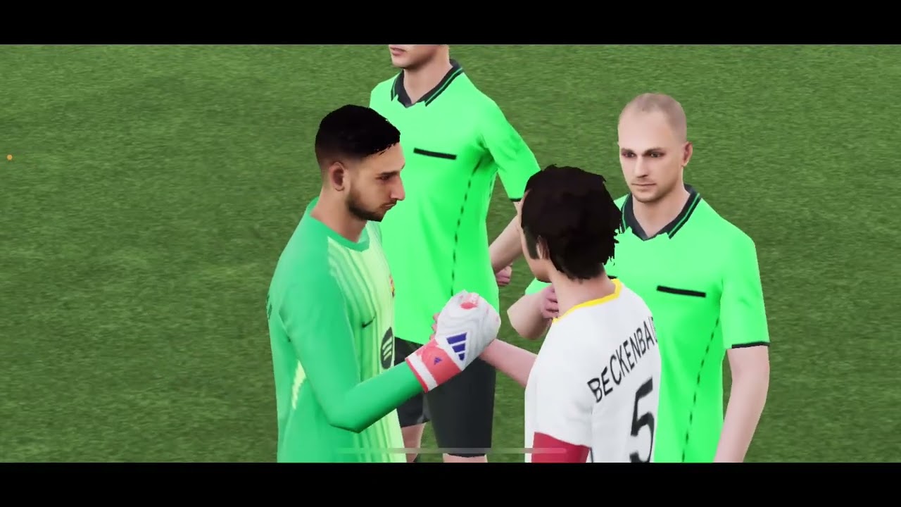 Jugando partido de eFootball subiendo de división y que no se interrumpen 