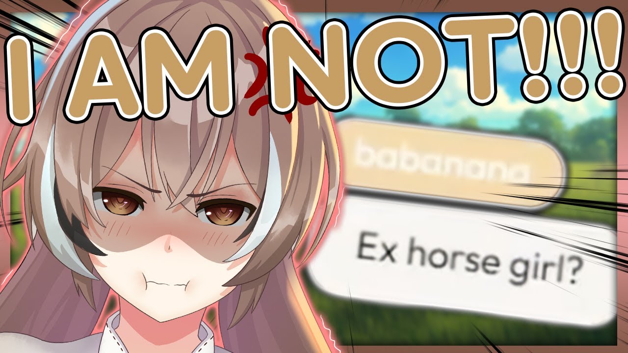 Mumei tries to Convince Chat that she's NOT a Horse Girl 【Nanashi Mumei / HololiveEN】