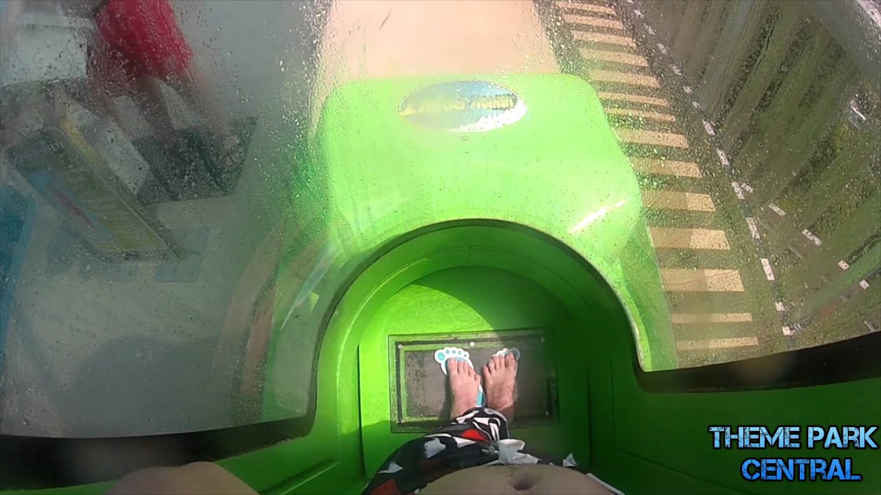 Vanish Point HD POV | Water Country USA Drop Slide Experience!