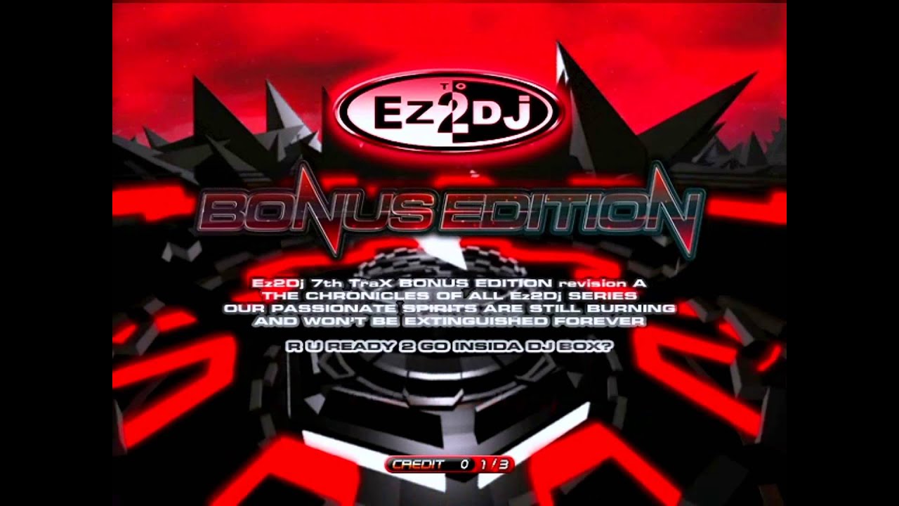 [EZ2DJ : BONUS EDITION revision A] Title Screen