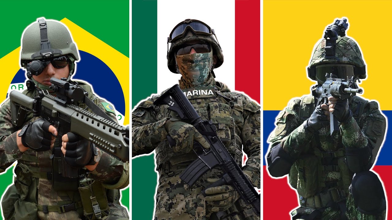 Los 10 Ejércitos más Poderosos de Latinoamérica (2020)