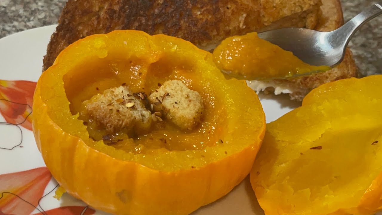 🍂🍂SOPA  OTOÑAL 🍂🍂sin lácteos que te va a encantar‼️ SOPA de CALABAZA 🎃 