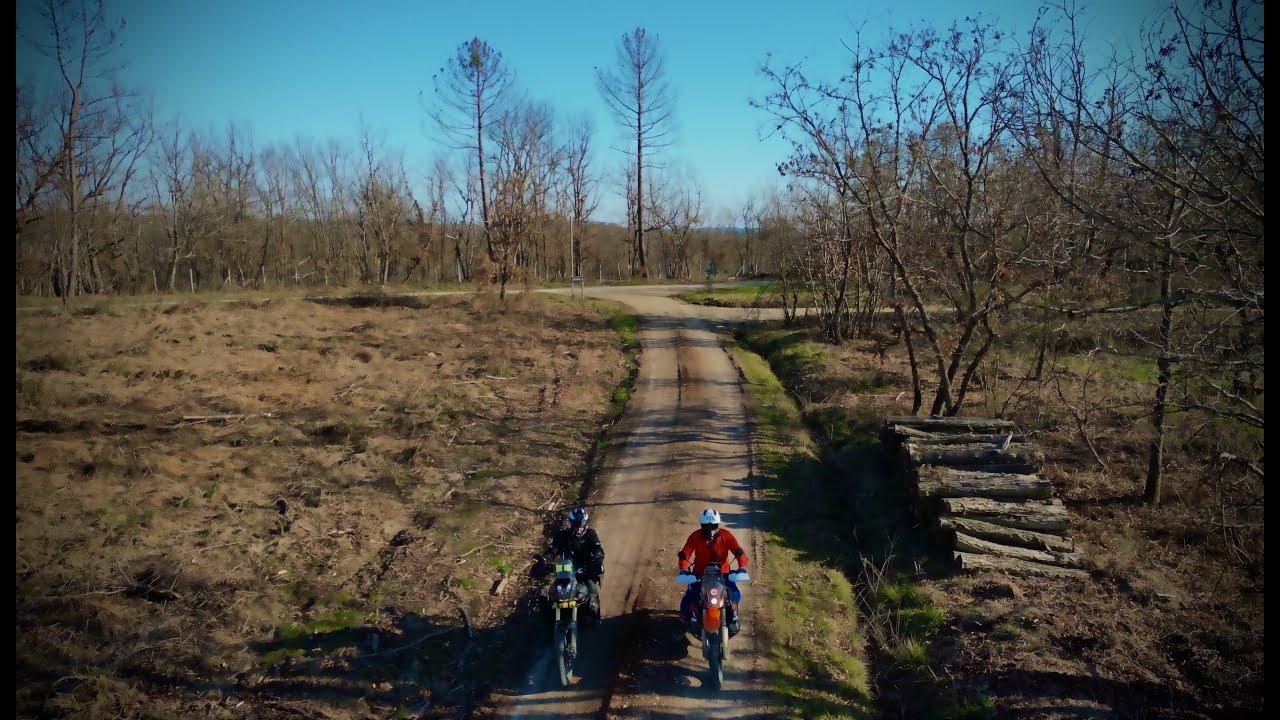 TET 23 - Dordogne _ KTM 890 Adventure R & Yamaha T7