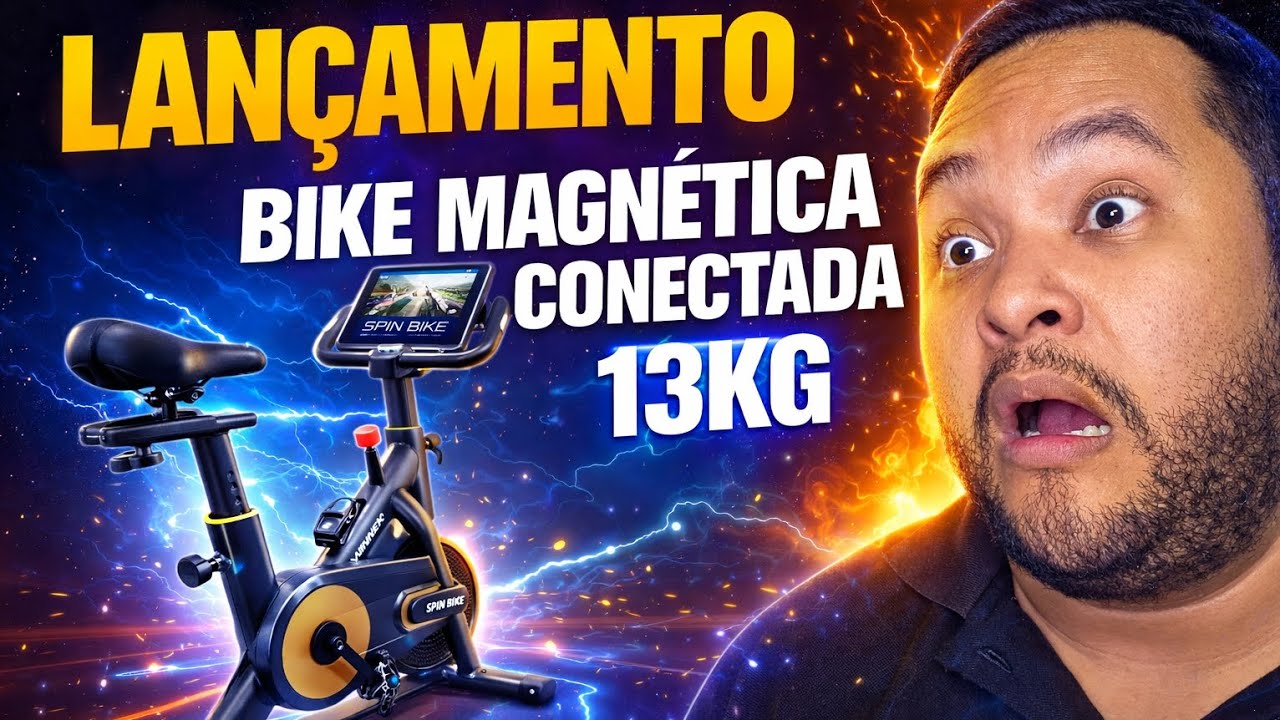 WINNEK SYNC SPIN MAGNÉTICA 13KG E CONECTADA É O NOVO LANÇAMENTO DO MERCADO 