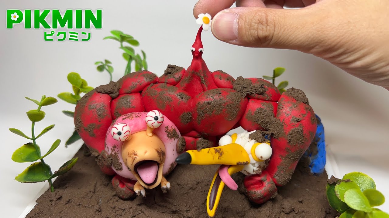 【100均DIY】100年育てたピクミン抜いてみた〜I made Pikmin that I've been raising for 100 years〜