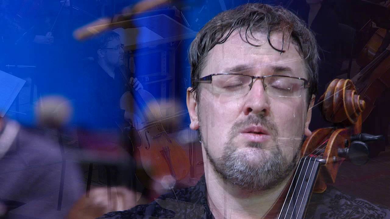 Dmitry Kouzov - Johann Sebastian Bach- Sarabande from the 2nd Suite for violoncello solo