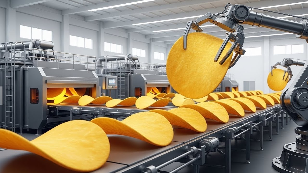 How Lay’s Chips Go From Potato to Pack — Factory Visual Story