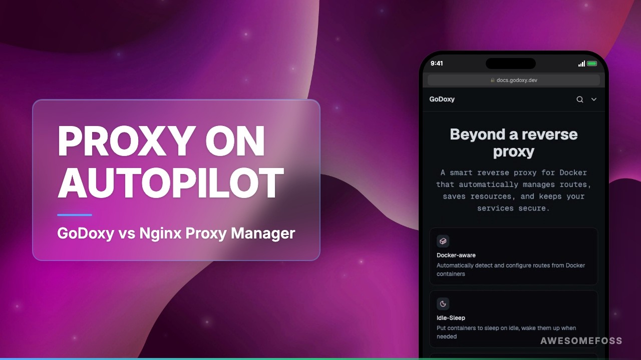 GoDoxy: бесплатный self-hosted прокси &mdash; 1 метка, ноль кликов