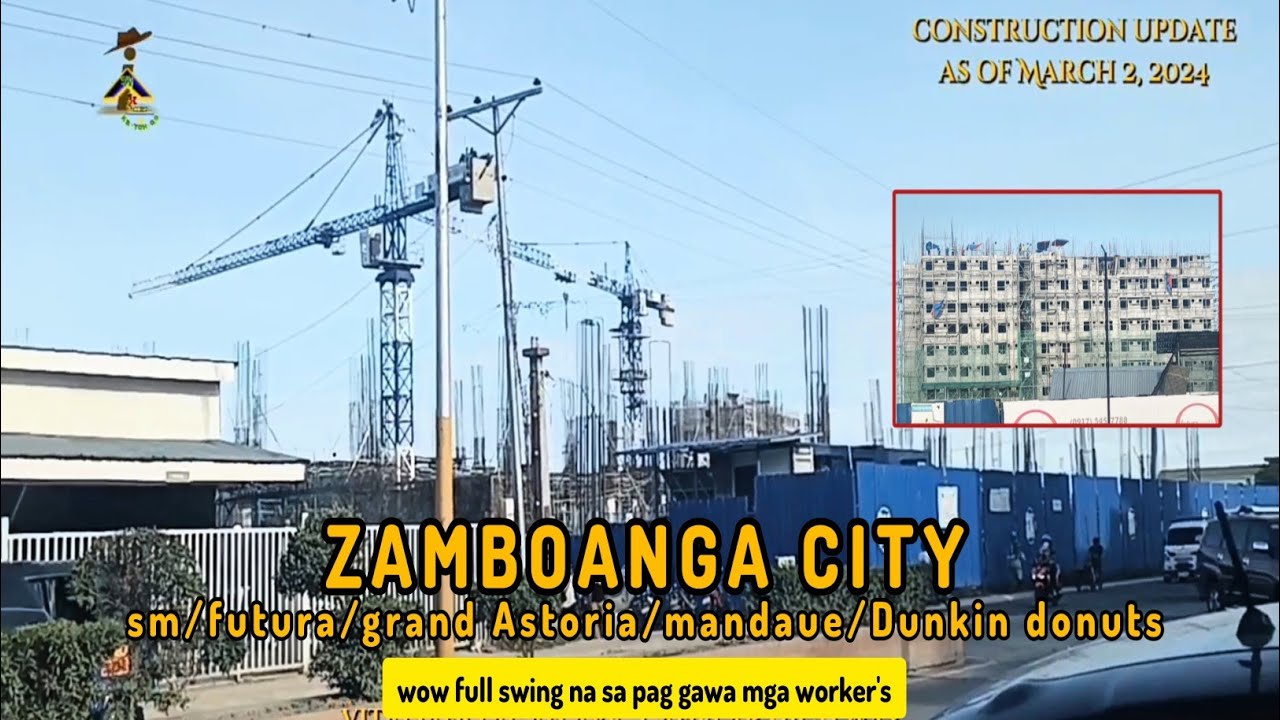 ZAMBOANGA CITY 2024 || SM CITY AND FUTURA VINTA CONDOMINIUM || CONSTRUCTION UPDATE