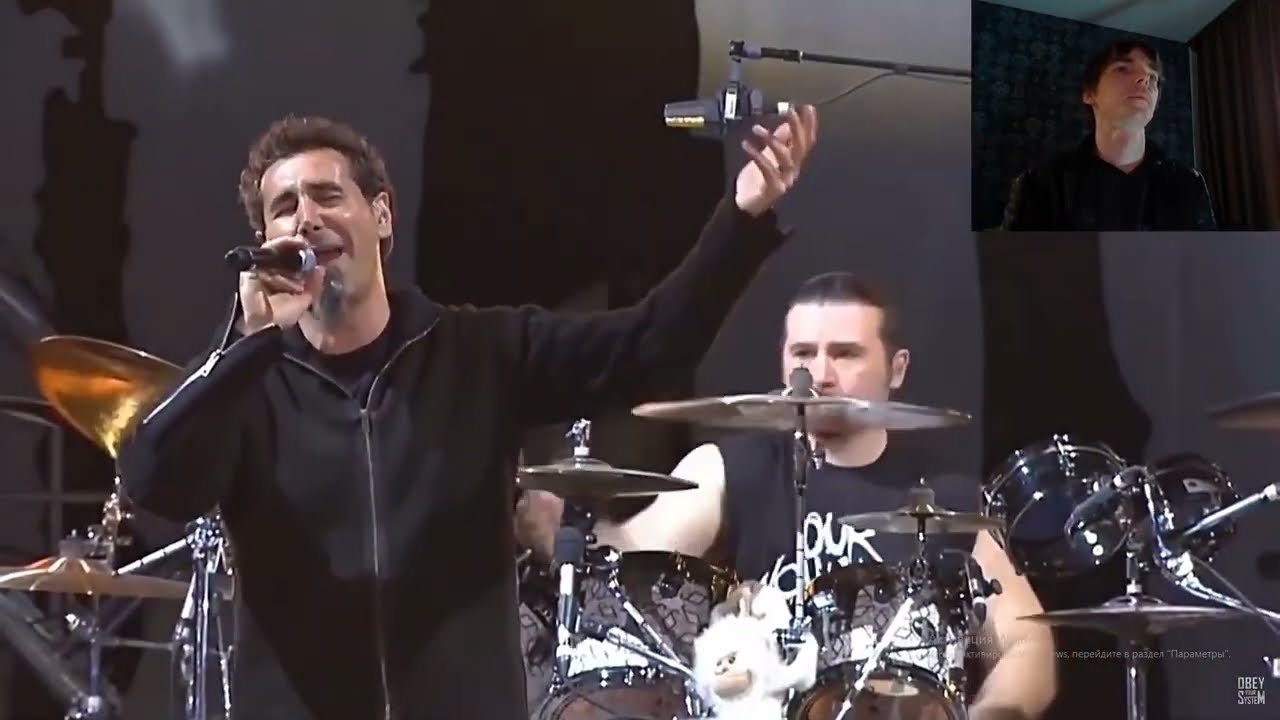 Реакция рок музыканта на трек: System Of A Down - I-E-A-I-A-I-O.   Огонь, просто огонь))