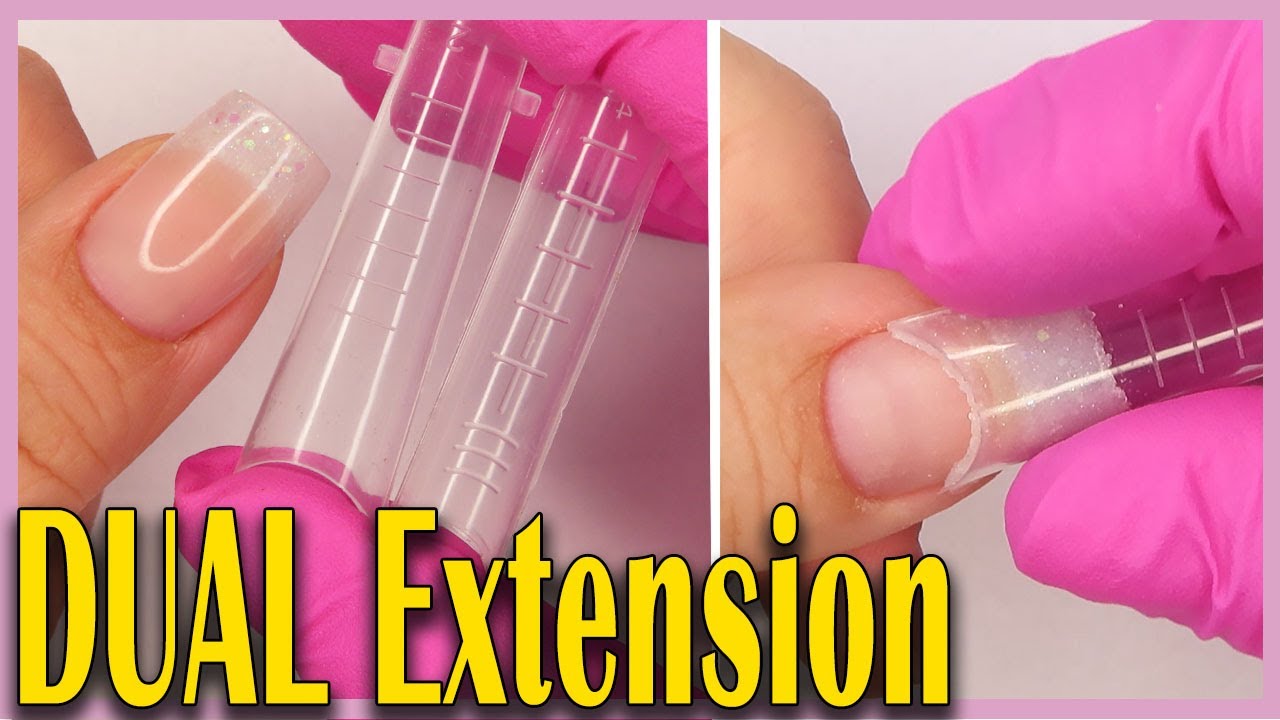 😱 Deja ya de SUFRIR con las FORMAS Tradicionales! 👉Uñas con Moldes DUAL EXTENSION (Gel y Acrílico)