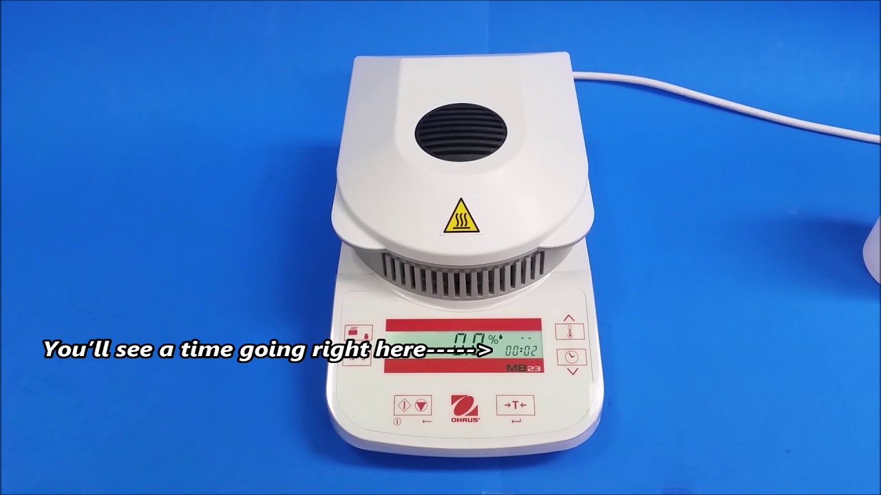 Ohaus MB23 Moisture Analyzer