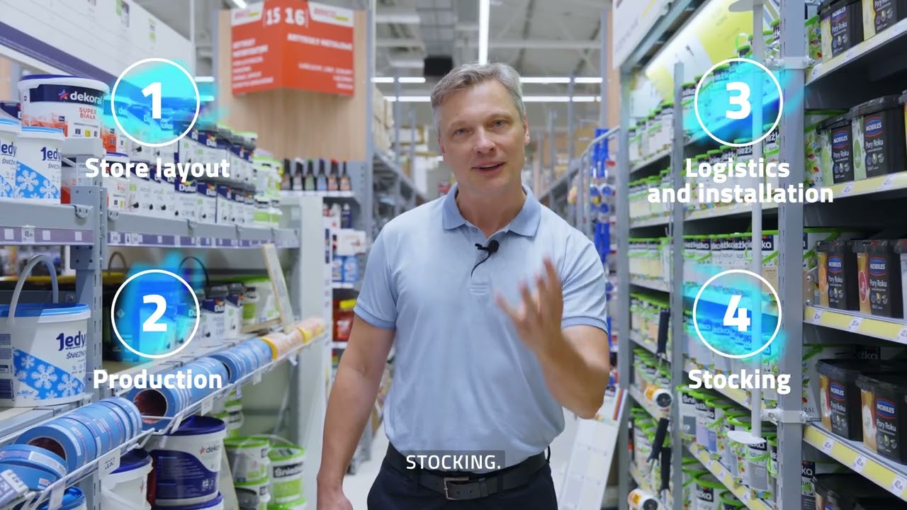 MAGO NX in Action: Creating a Functional and Safe Retail Space for Bricomarche