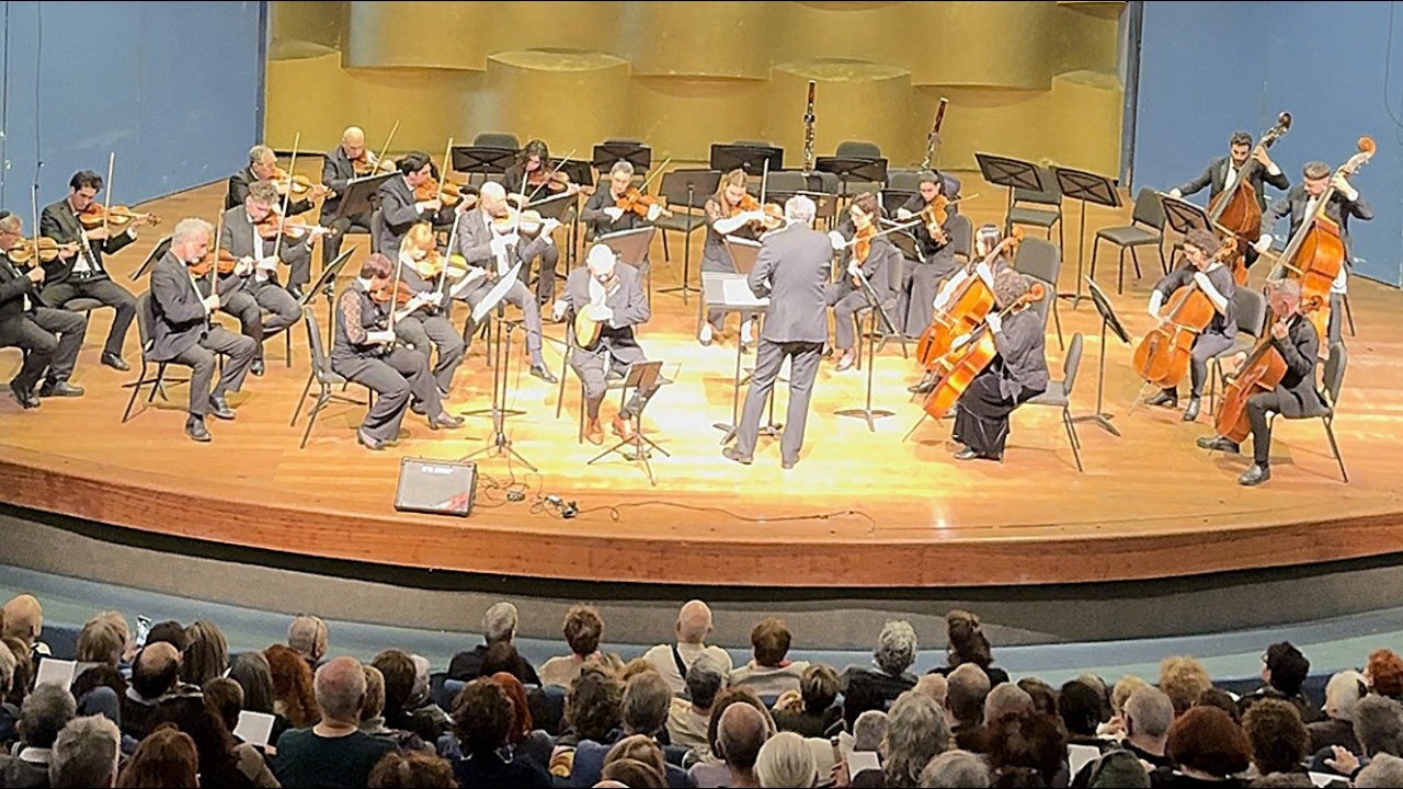 NEDUDIM (Wanderings) for Mandolin and String Orchestra / Israel Camerata Jerusalem – LIVE