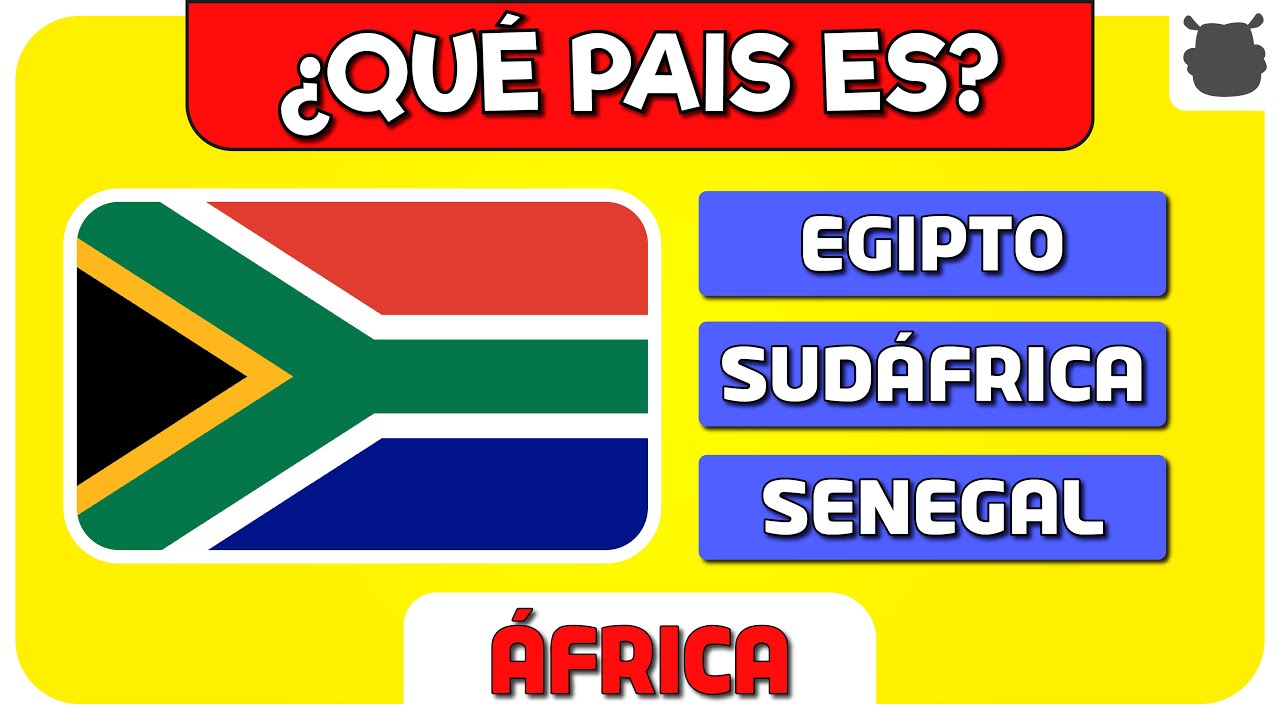 ¿CUÁNTAS BANDERAS CONOCES? Banderas de África 🚩 🚩 Países de África