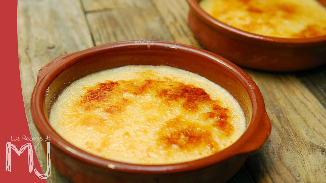 Crema catalana tradicional