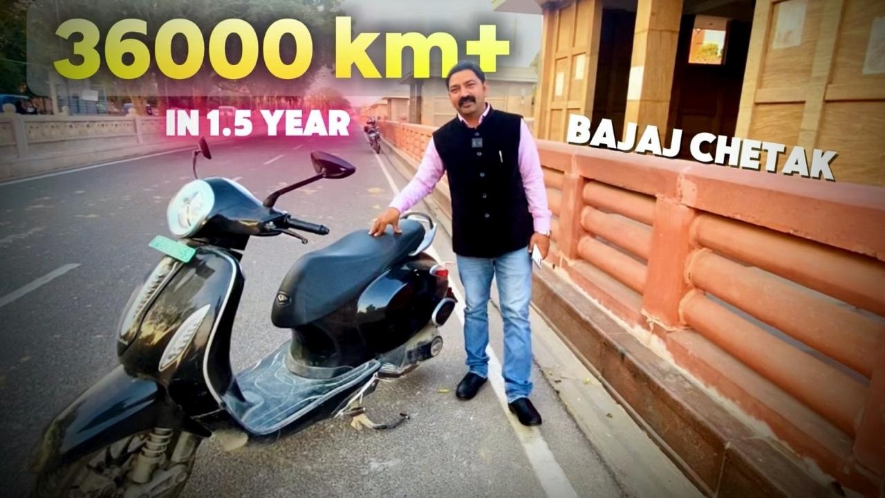 Bajaj Chetak premium 1 साल में 33000Km तक का सफ़र | Bajaj Chetak electric Scooter 1Year owner review