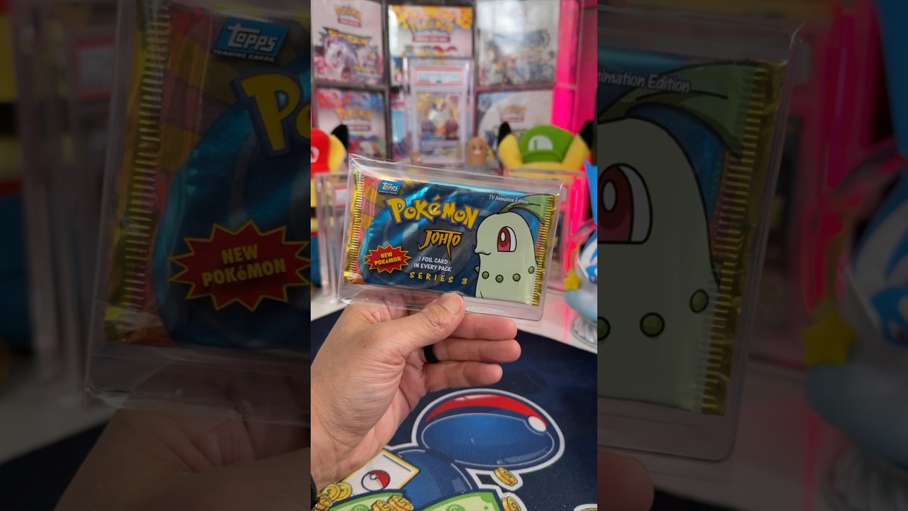 Should I Open it? Or Should I Keep it Sealed? - Episode 568 - Johto Topps Pokemon Cards from 2001