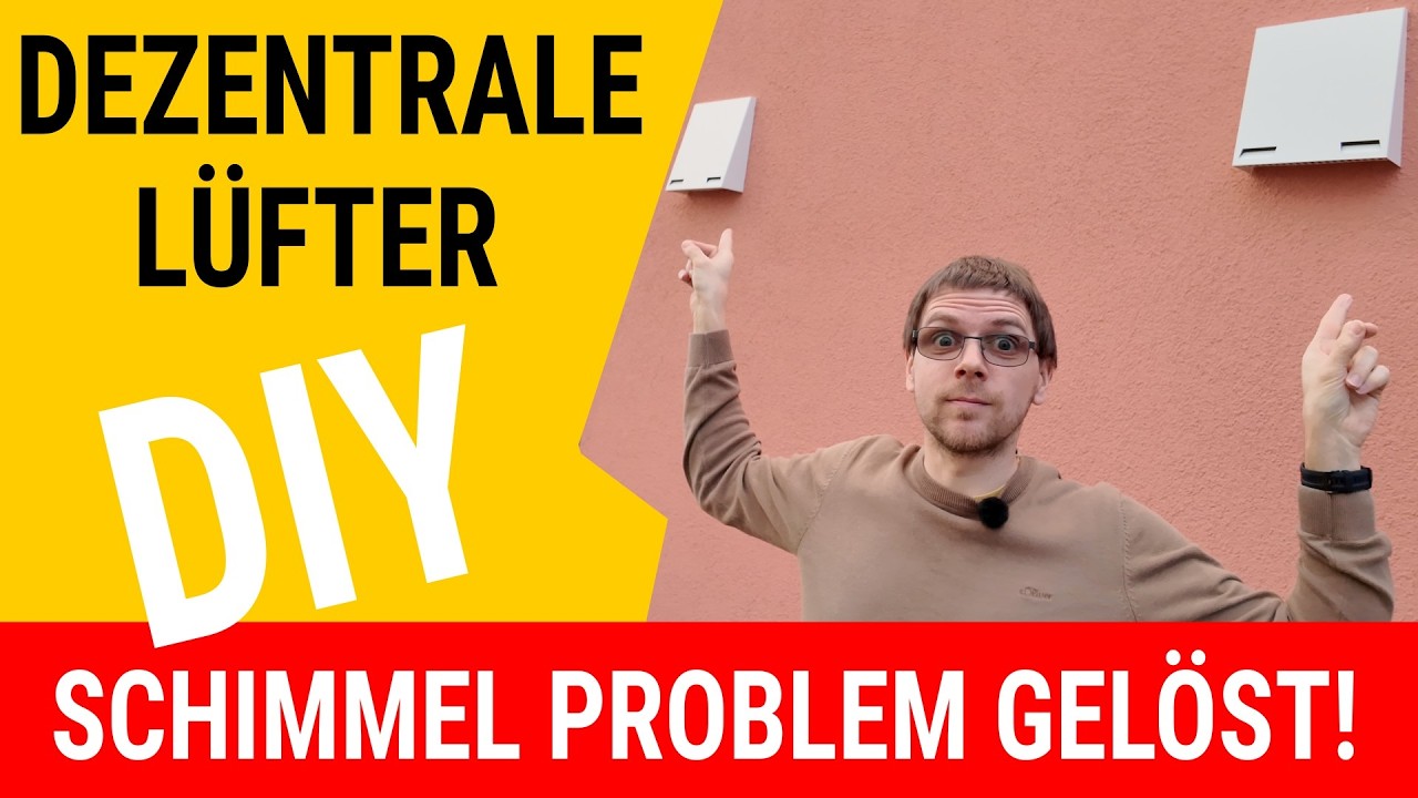 Nur so hältst du deine Wohnung trocken: Planung und Einbau von Inventer Lüftern
