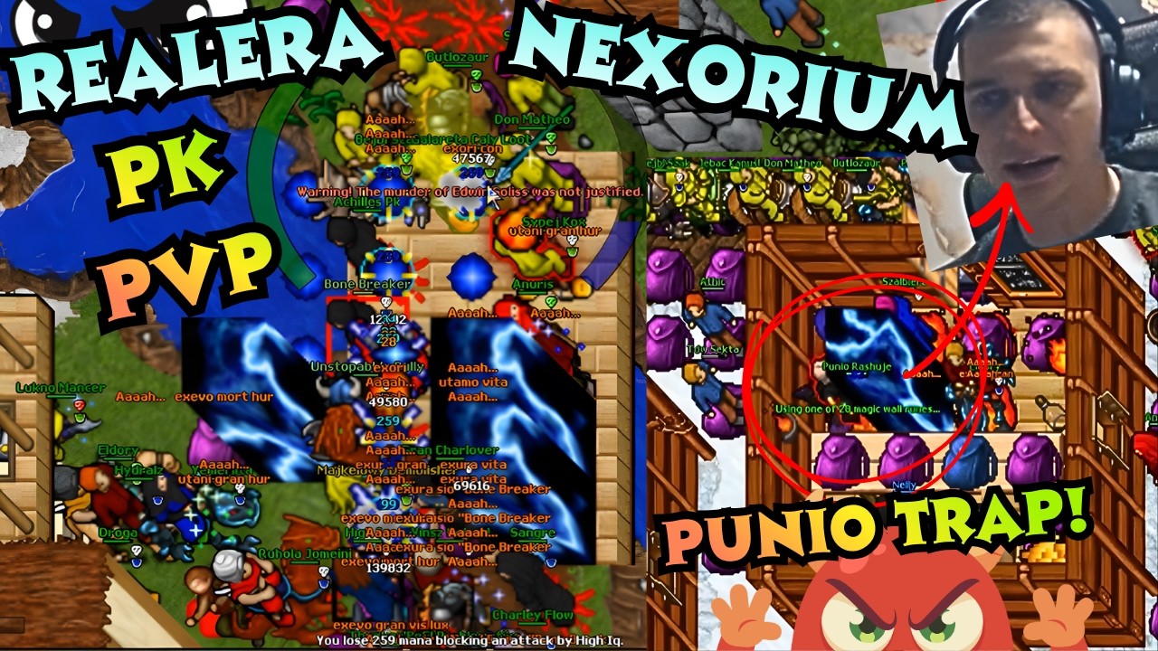 REALERA NEXORIUM PVP! PUNIO TRAP BY POLACY NA STRUSIACH!😱 