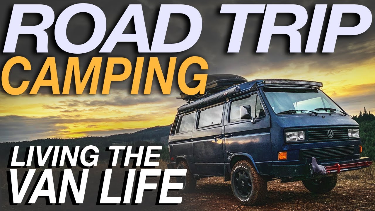 Road Trip Camping (EPIC views) - Living The Van Life