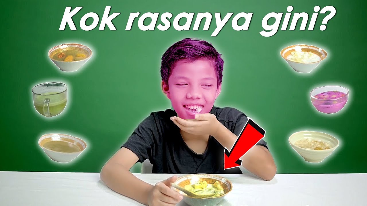 Berani-Beraninya Nyobain Makanan Ini! Ternyata....