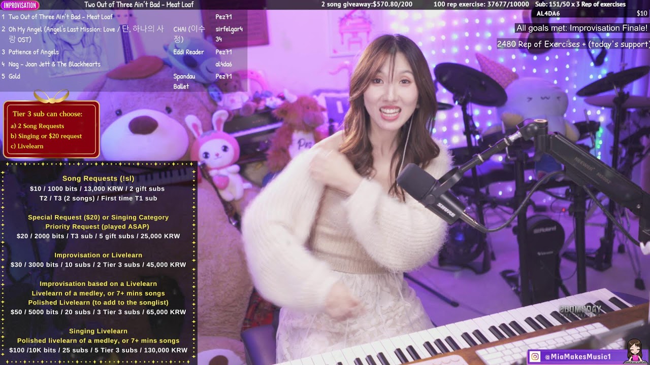 Live Piano Stream in 4K - Jan 23th, 2026 (Community Appreciation Stream)