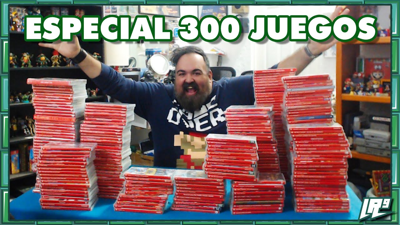 Mi coleccion de 300 Juegos de Switch // LR9