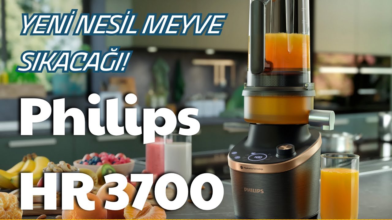 "Yeni Nesil Meyve Sıkacağı! Philips HR3700 İle 1 Dakikada Vitamin Bombası" 29.06.2025